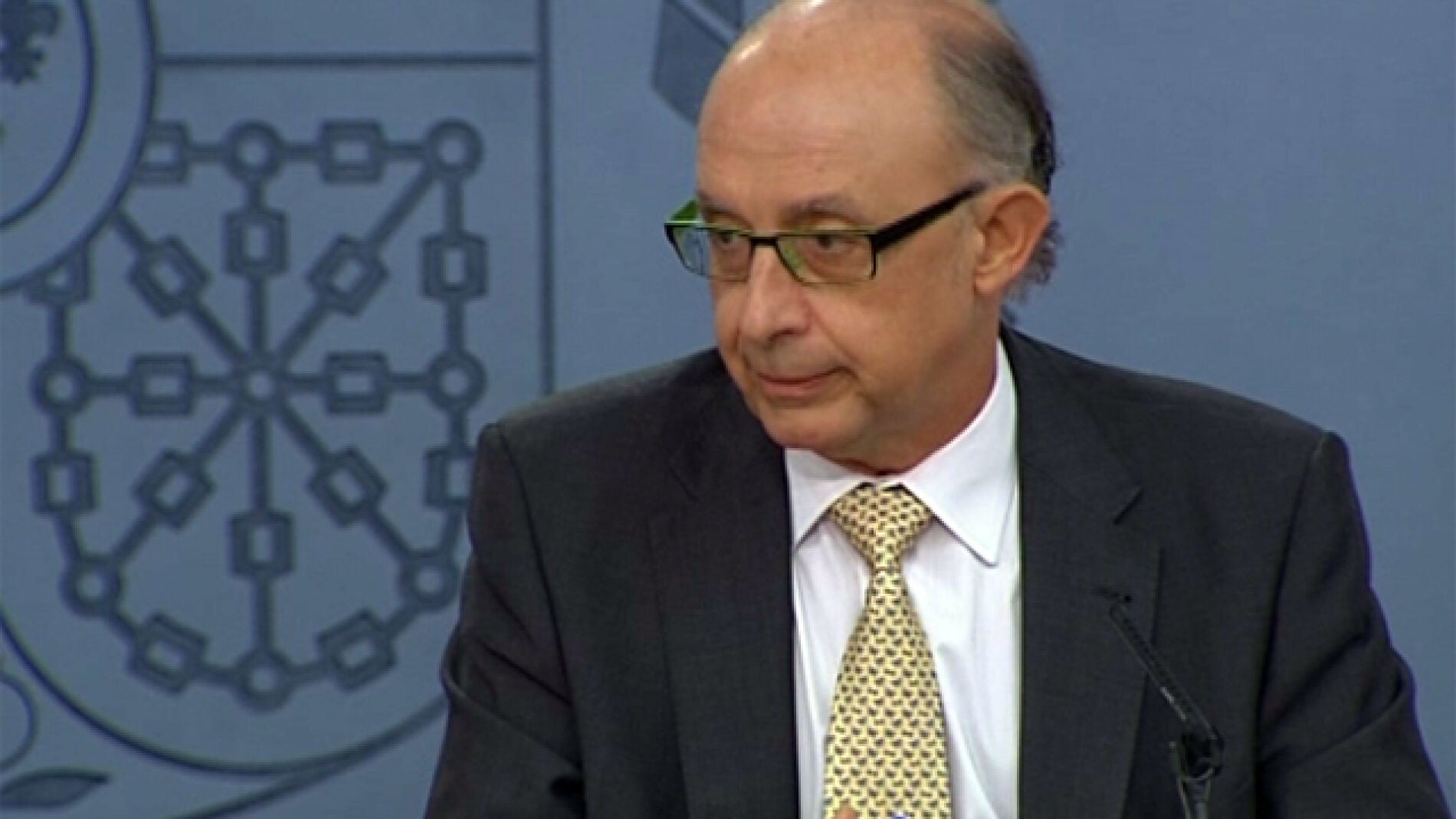 Montoro, durante una rueda de prensa