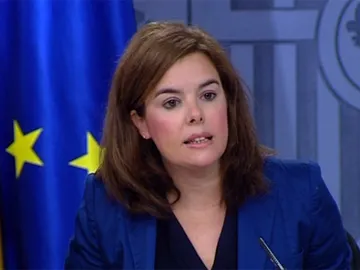 Soraya Sáenz de Santamaría, en rueda de prensa Soraya Sáenz de Santamaría, en rueda de prensa