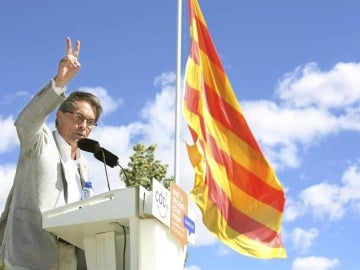 Artur Mas en un acto en Cataluña