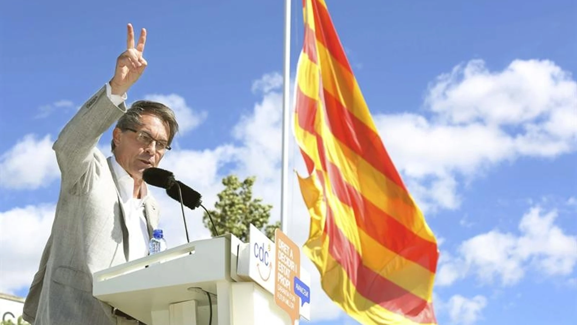 Artur Mas en un acto en Cataluña Artur Mas en un acto en Cataluña