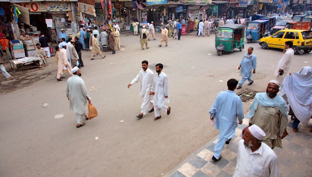 Bazar de Qissa Jawani en Peshawar