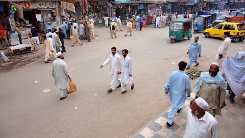 Bazar de Qissa Jawani en Peshawar