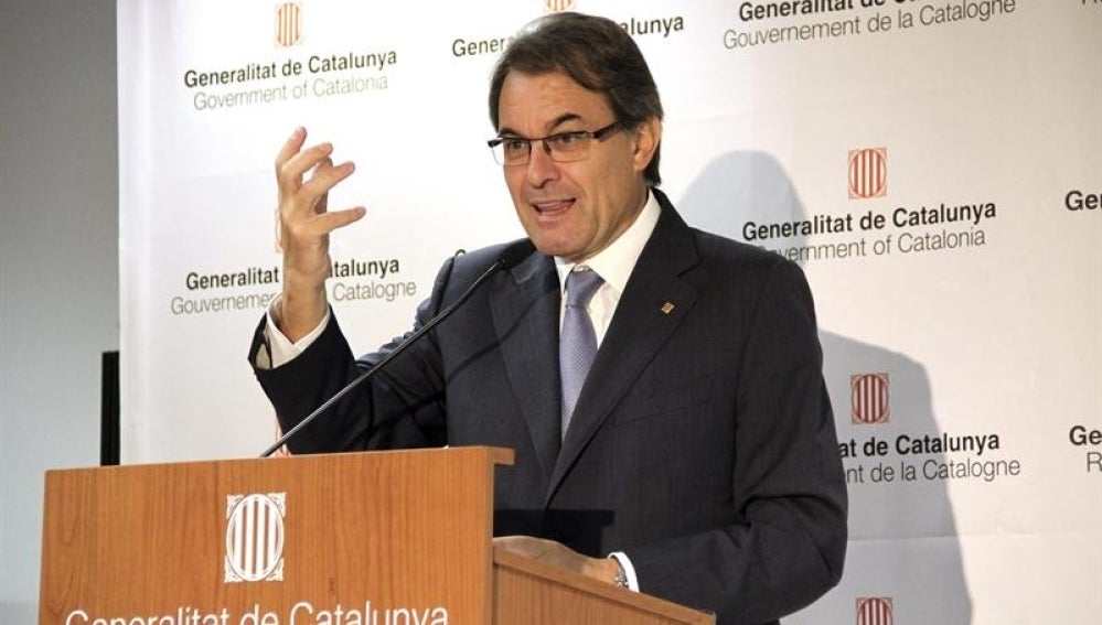 Artur Mas en la Generalitat de Catalunya