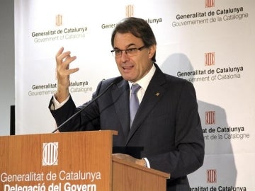 Artur Mas en la Generalitat de Catalunya