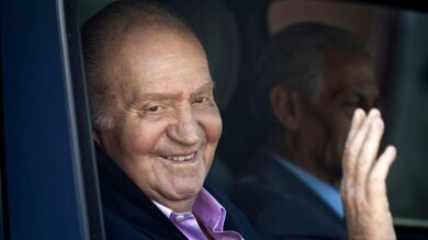 El Rey a su salida del hospital: 