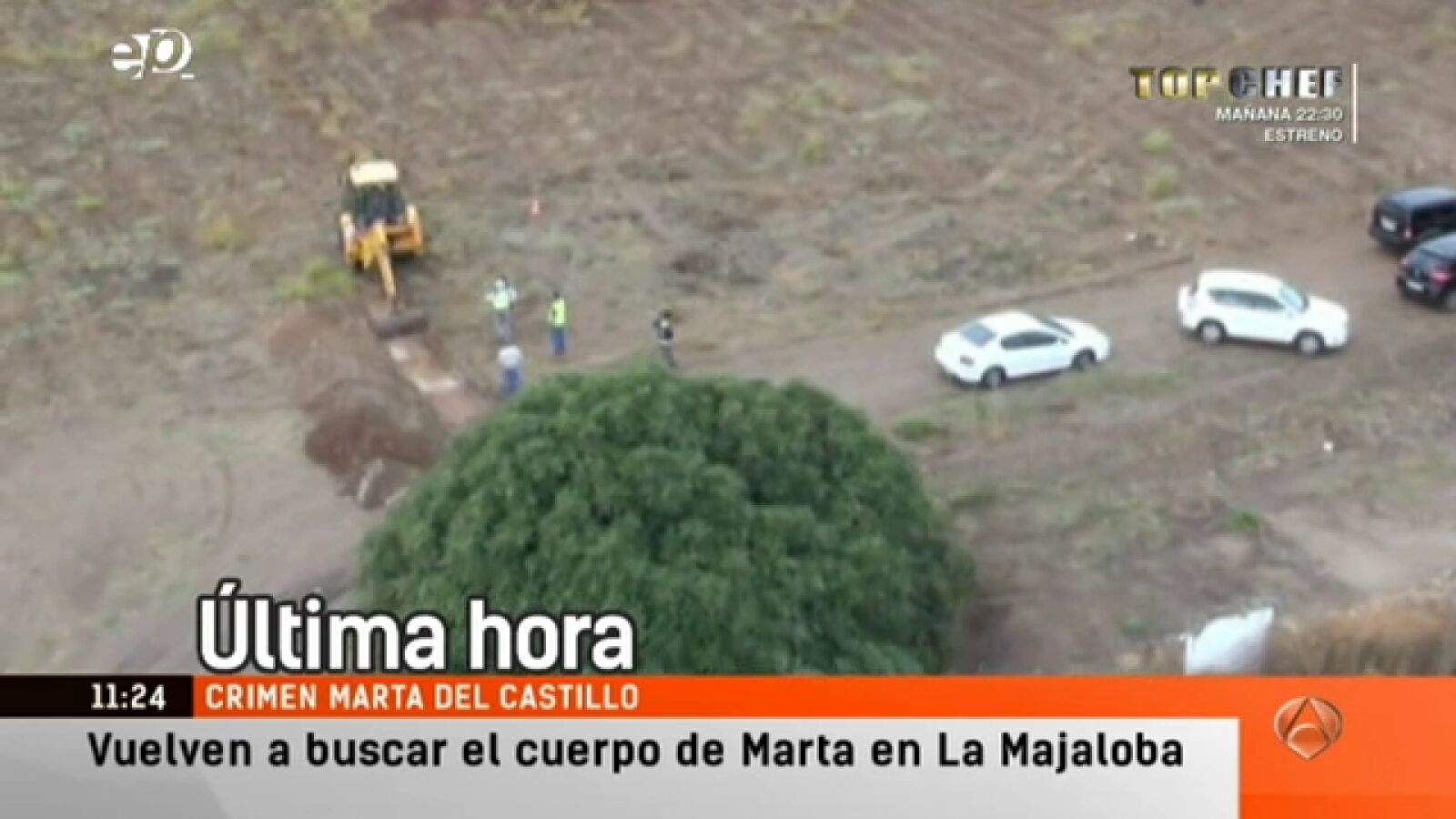 Abren varias zanjas en la Majaloba pero sin resultados positivos