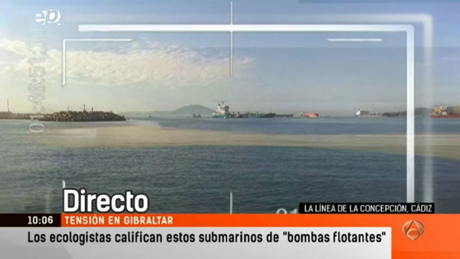 Ecologistas de Gibraltar denuncian la llegada de un submarino nuclear al Peñón