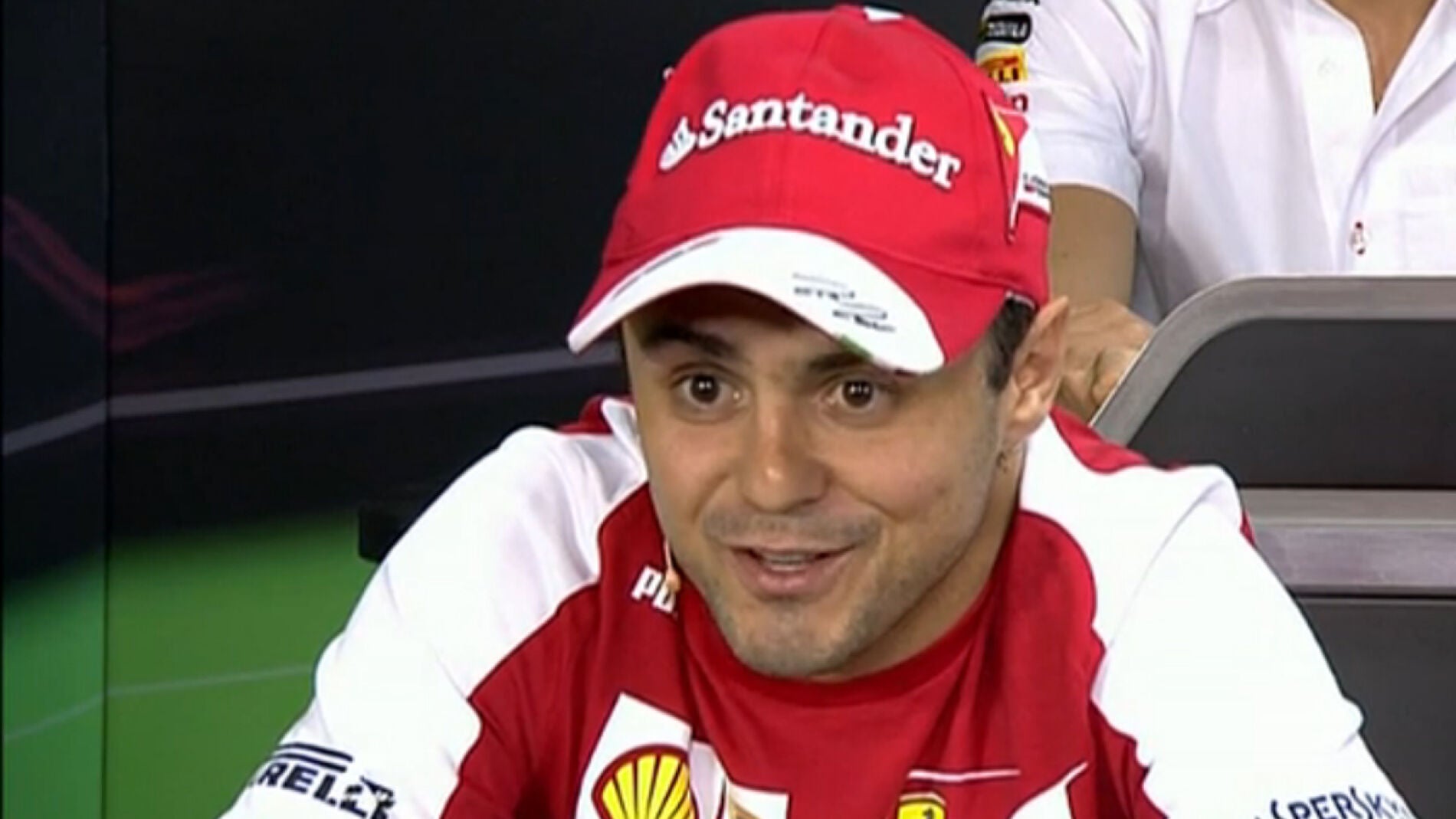 Massa en la rueda de prensa de la FIA