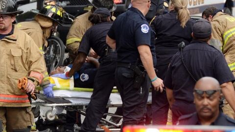 Un agente herido en un tiroteo en EEUU