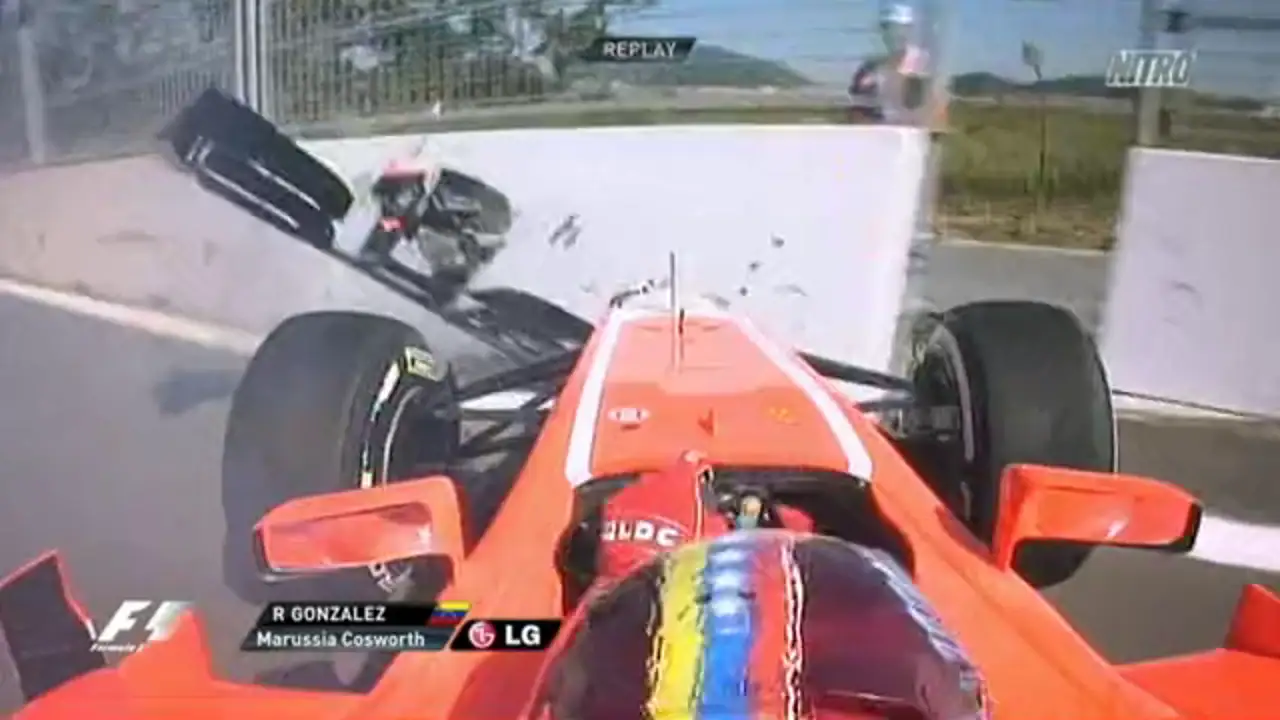 Accidente de Rodolfo González en los Libres 1