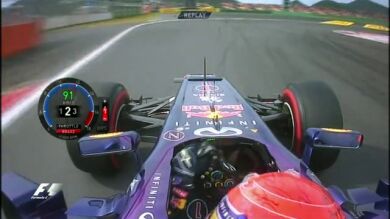 Vuelta de la pole de Vettel en Corea