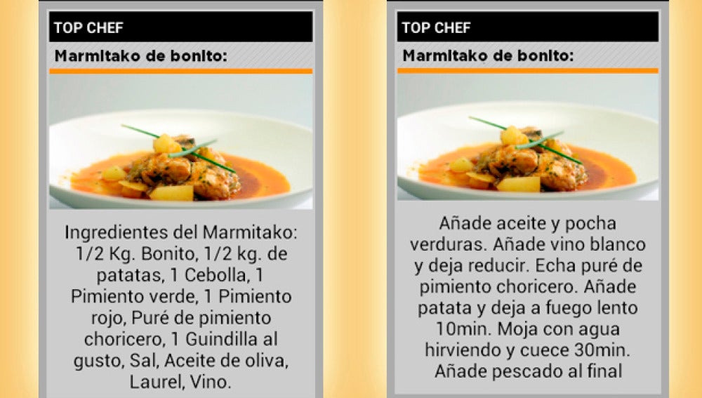 Recibe recetas de 'Top Chef' en ATRESMEDIA CONECTA