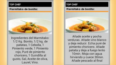 Recibe en directo recetas de 'Top Chef' con la aplicación ATRESMEDIA CONECTA