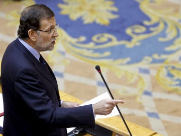 Mariano Rajoy en el Senado