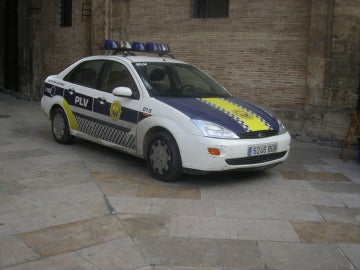 Coche de la Policía Local de Valencia