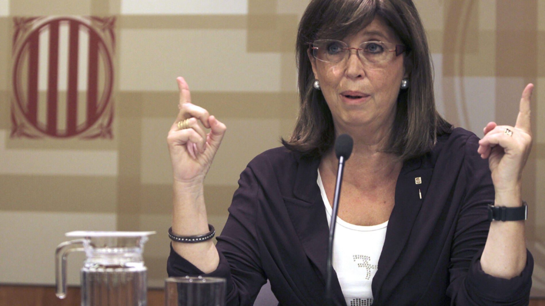  La consellera de Ense&ntilde;anza de la Generalitat, Irene Rigau 