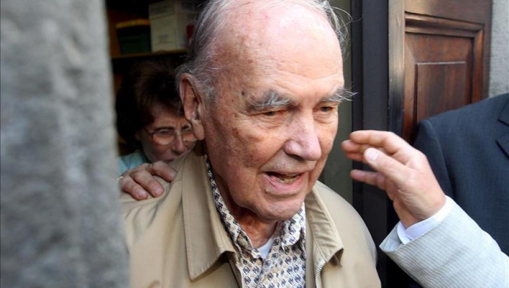 El excapitán de las SS, Erich Priebke