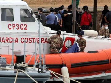 Rescate en Lampedusa