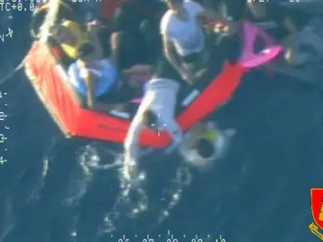 Rescate de inmigrantes en Lampedusa Rescate de inmigrantes en Lampedusa