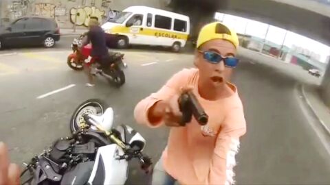 Un polic&iacute;a de paisano abate a un ladr&oacute;n en plena calle 