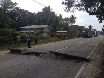 Terremoto de 7,2 grados en Filipinas