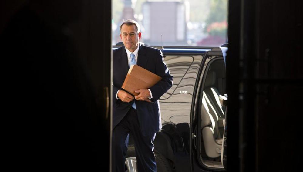 El presidente de la Cámara de Representantes, el republicano John Boehner