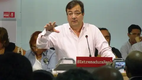 El secretario general del PSOE de Extremadura, Guillermo Fernández Vara El secretario general del PSOE de Extremadura, Guillermo Fernández Vara