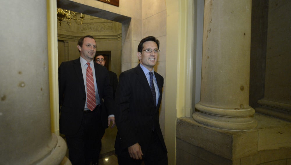 Eric Cantor, líder de la Cámara de Representantes