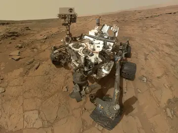 Curiosity sobre la superficie marciana Curiosity sobre la superficie marciana