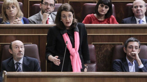 Soraya Rodr&iacute;guez en el Congreso