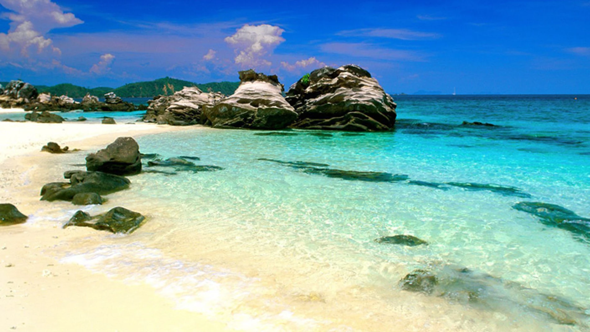 Imagen de una playa de El Caribe.