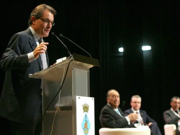 Artur Mas, en un acto público