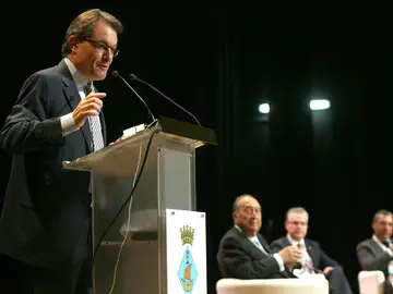 Artur Mas, en un acto público Artur Mas, en un acto público