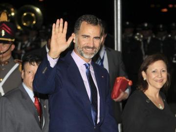 El Príncipe llega a Panamá para participar en la XXIII Cumbre Iberoamericana