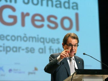 Artur Mas, en una conferencia en Salou