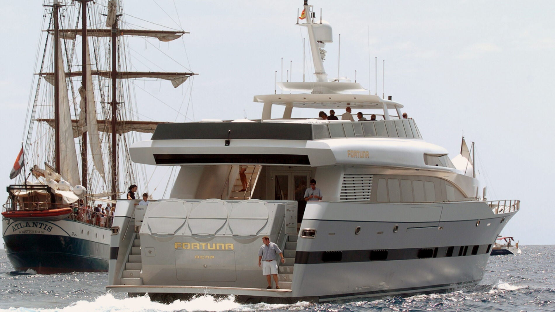El yate 'Fortuna'