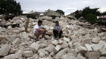 Imagen del terremoto de Filipinas