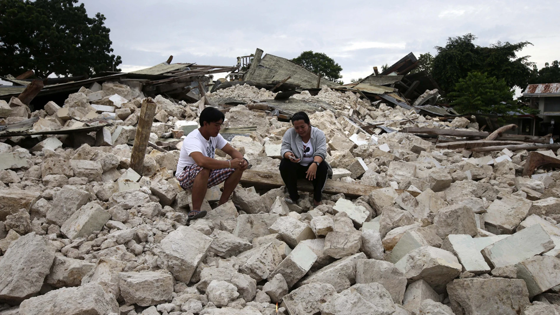 Imagen del terremoto de Filipinas Imagen del terremoto de Filipinas