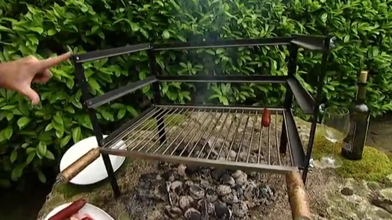 Construimos una barbacoa desmontable