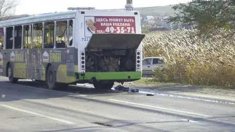 Al menos seis muertos en un atentado en Rusia Al menos seis muertos en un atentado en Rusia