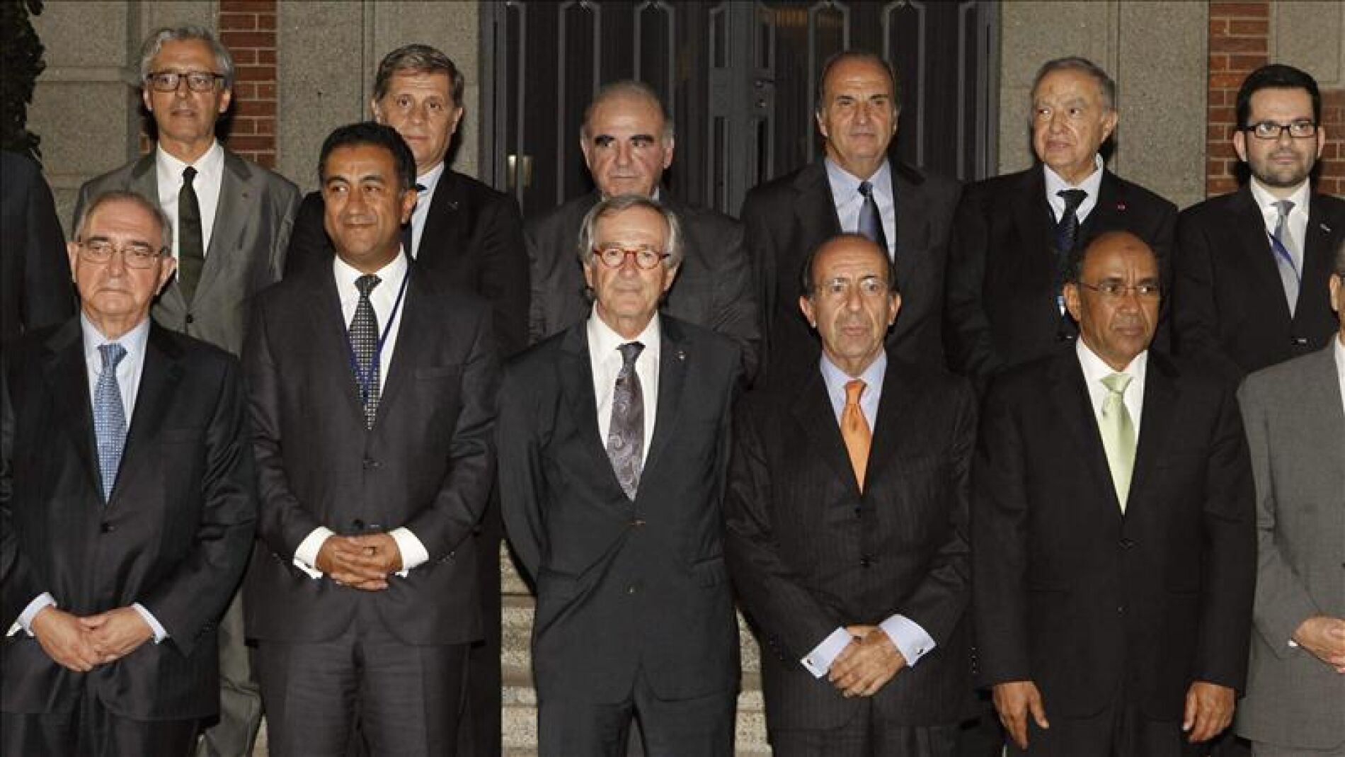 Participantes en el Primer Foro Econ&oacute;mico del Mediterr&aacute;neo Occidental