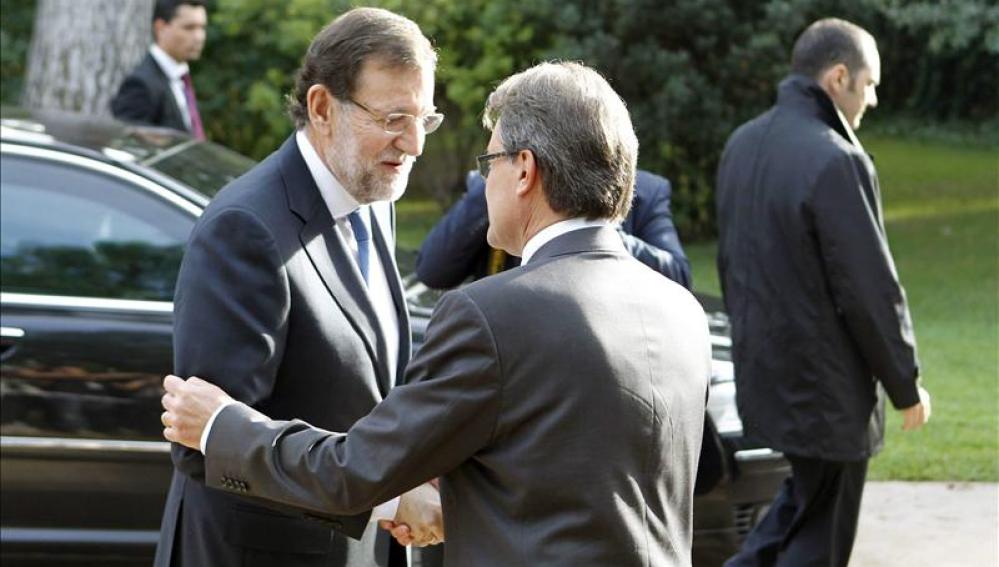 Artur Mas y Rajoy