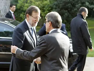 Artur Mas y Rajoy Artur Mas y Rajoy