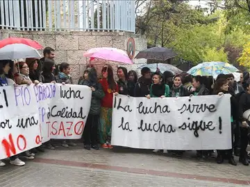 Manifestación de estudiantes Manifestación de estudiantes