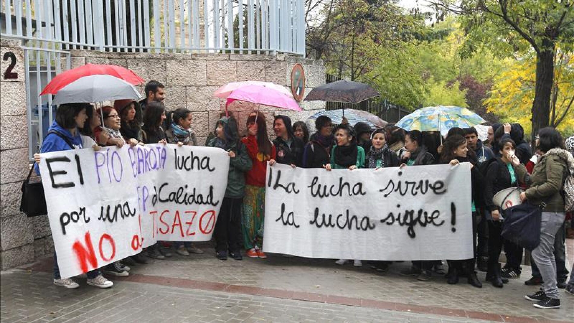 Manifestaci&oacute;n de estudiantes