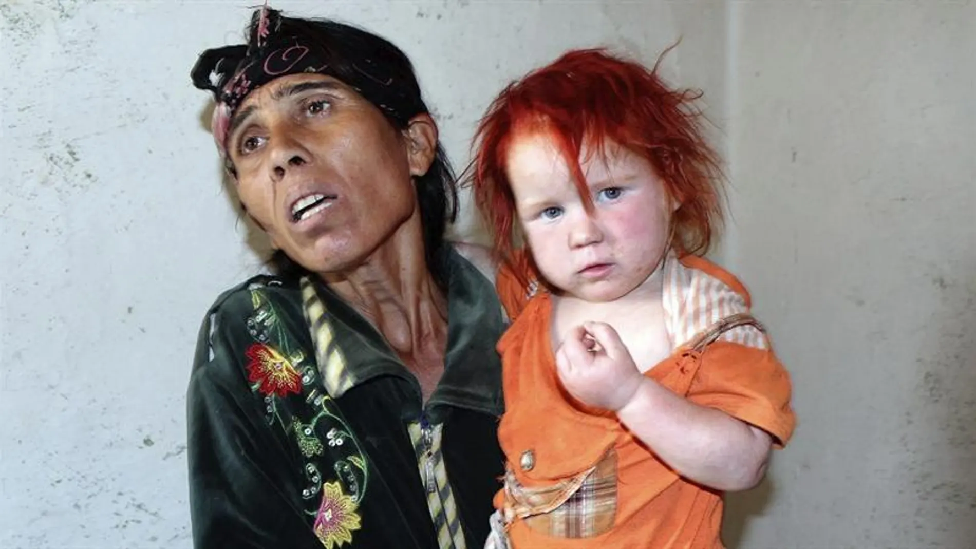 Supuesta madre de la niña conocida como el 'Ángel rubio' Supuesta madre de la niña conocida como el 'Ángel rubio'