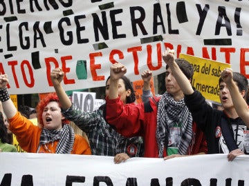 Huelga de educación en Madrid