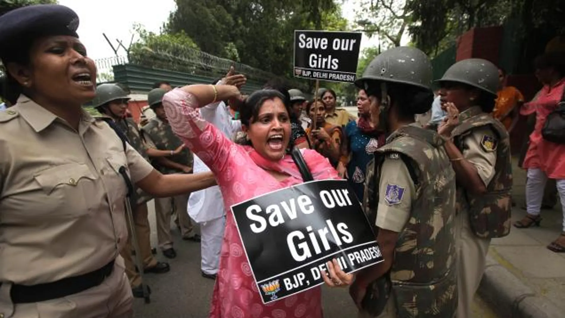 Protesta por las violaciones en la India Protesta por las violaciones en la India