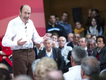 Alfredo Pérez Rubalcaba, en Toledo Alfredo Pérez Rubalcaba, en Toledo