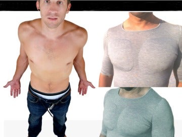 Los 'tirillas' pueden conseguir músculos con solo una camiseta